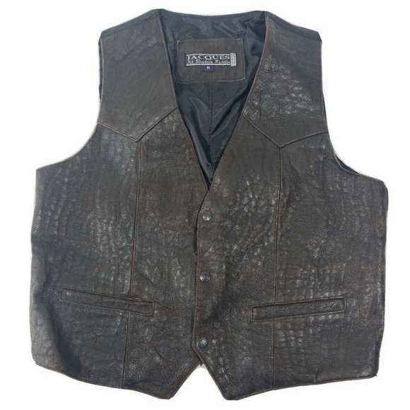 Jacques Morfem Fidelis Australian Leather Vest